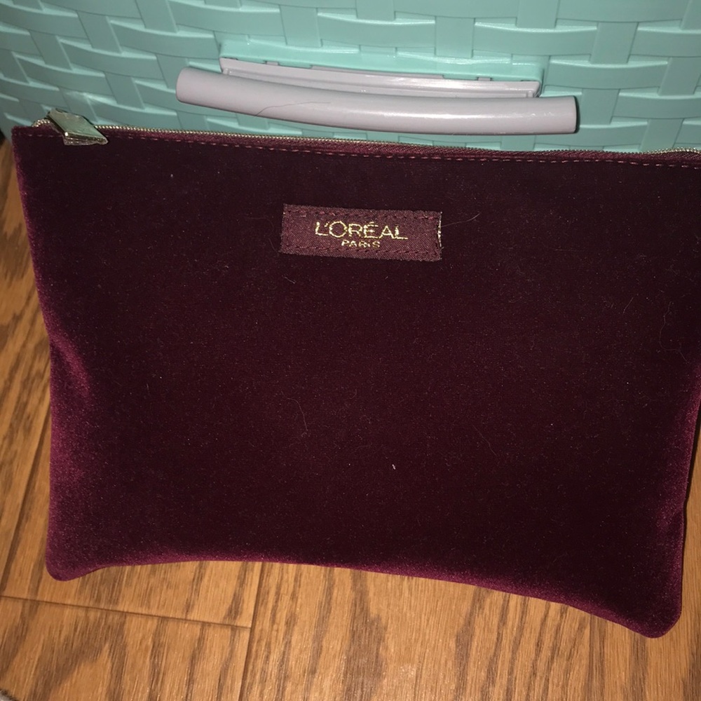 Velvet L’Oréal make up bag